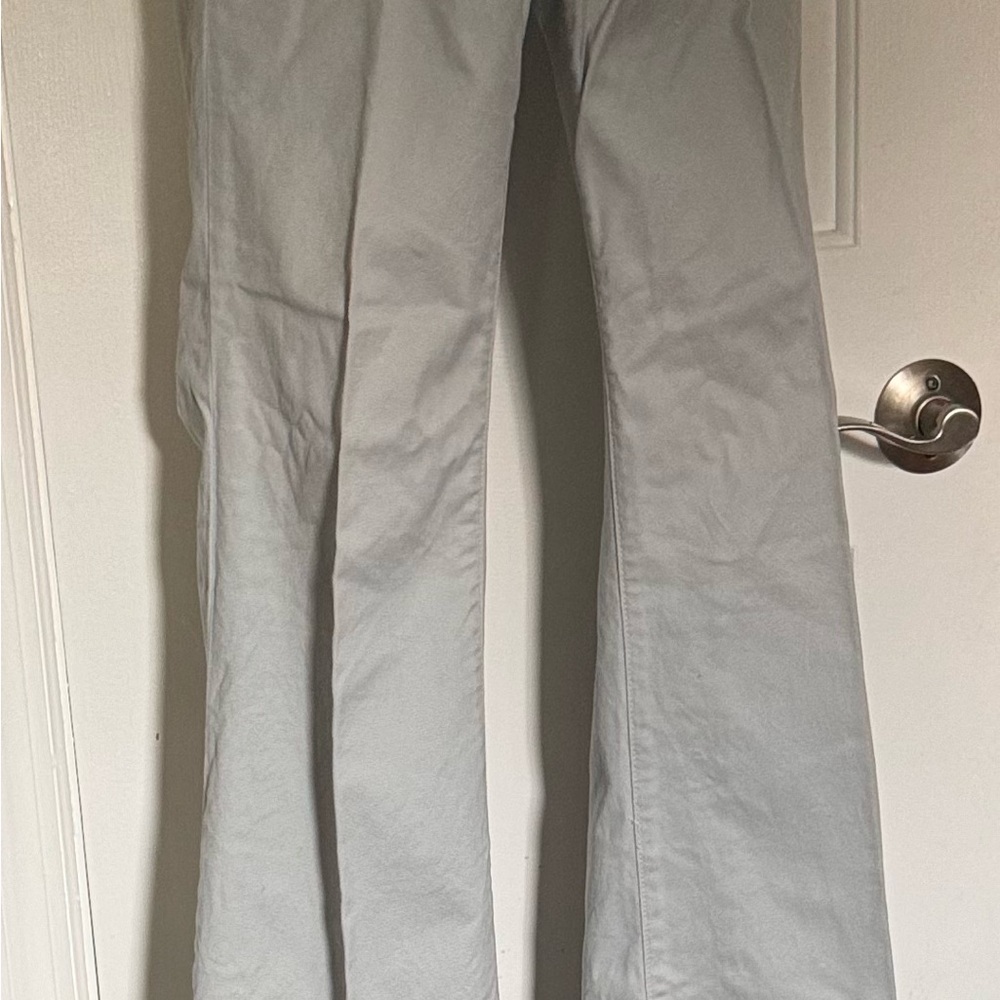 NWT Light Gray Blue Flare from a London Boutique years ago High Quality Denim - Picture 3 of 7